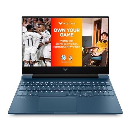 HP Victus, 12th Gen Intel Core i7-12650H, 4GB NVIDIA GeForce RTX 3050 Gaming Laptop (16GB RAM, 1TB SSD) 144Hz, IPS, 15.6"/39.6cm, FHD, Win 11, Office 2021, Blue, 2.3Kg, Enhanced Cooling, fa1389TX